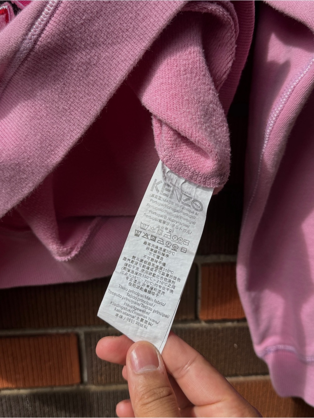 KENZO Paris Pink Tiger Crewneck - Picture 4 of 4